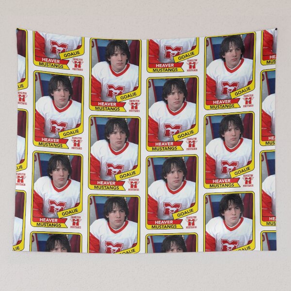 Item preview, Heaver (Keanu Reeves) Hockey Card - Youngblood Movie designed and sold by darklordpug.