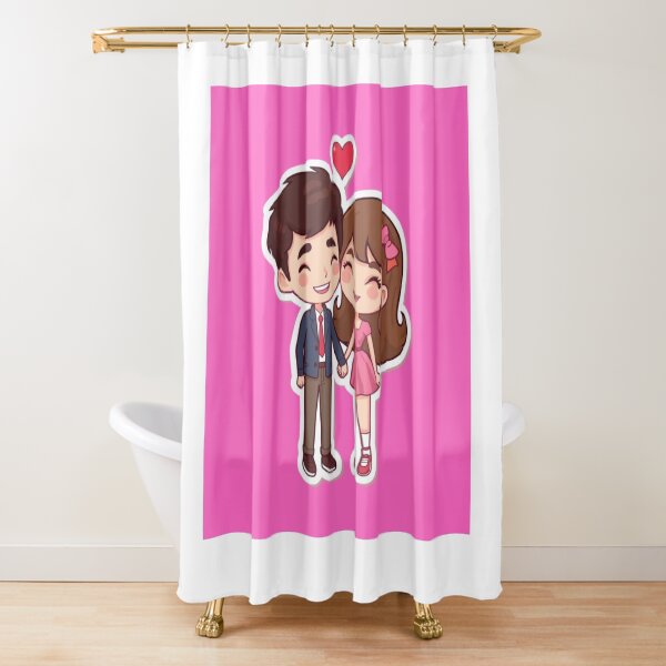 Item preview, Cute Chibi Couple in Love designed and sold by arksagme.