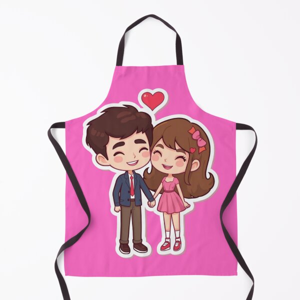 Item preview, Cute Chibi Couple in Love designed and sold by arksagme.