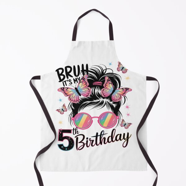Item preview, Bruh It's My 5th Birthday 5 Year Old Birthday 5ry Girl designed and sold by DigitaldeligArt.