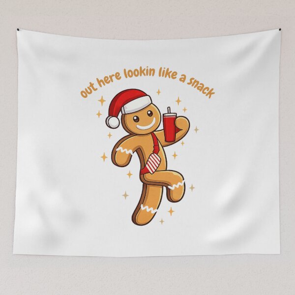 Item preview, Out Here Looking Like A Snack Funny Boujee Xmas Gingerbread designed and sold by funnyshop222.