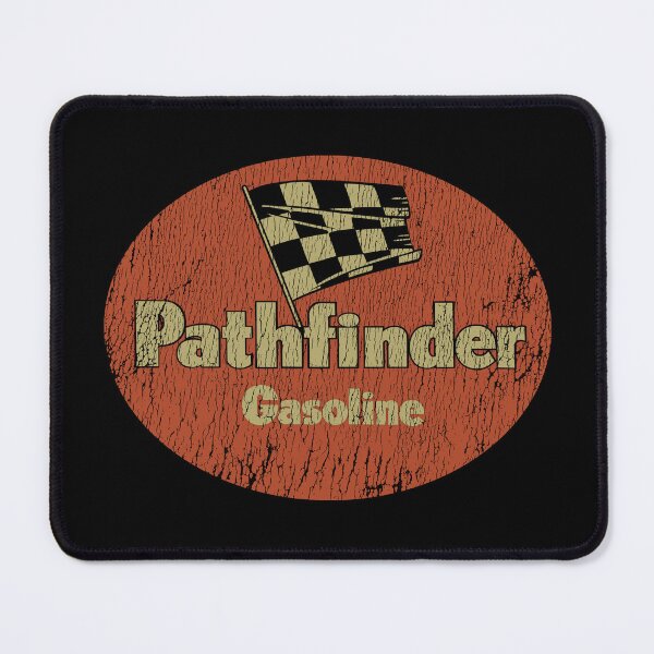 Item preview, Pathfinder racing gasoline 1970s-80s - vintage race car, stock car - shop worn, aged print designed and sold by retropetrol.