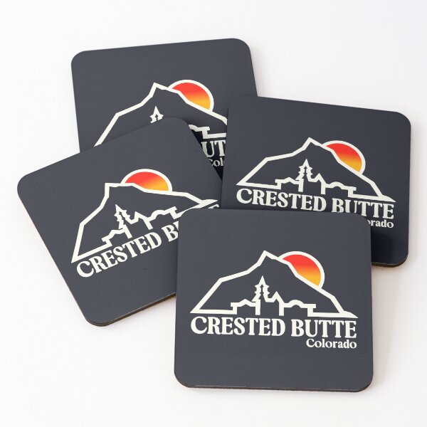 Item preview, Crested Butte Colorado Retro Travel Tourist Souvenir designed and sold by darklordpug.