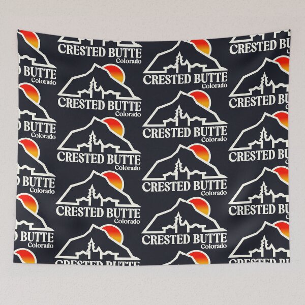 Item preview, Crested Butte Colorado Retro Travel Tourist Souvenir designed and sold by darklordpug.