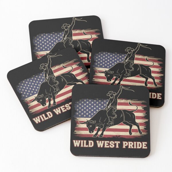 Item preview, Patriotic Rodeo Bull Rider Shirt – American Flag Cowboy Design designed and sold by Alexis Art Collection.