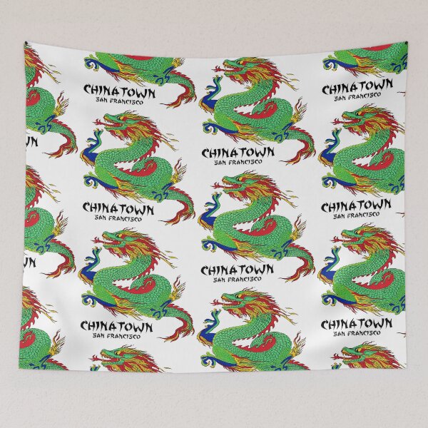 Item preview, Chinatown San Francisco Retro Travel Tourist Souvenir designed and sold by darklordpug.