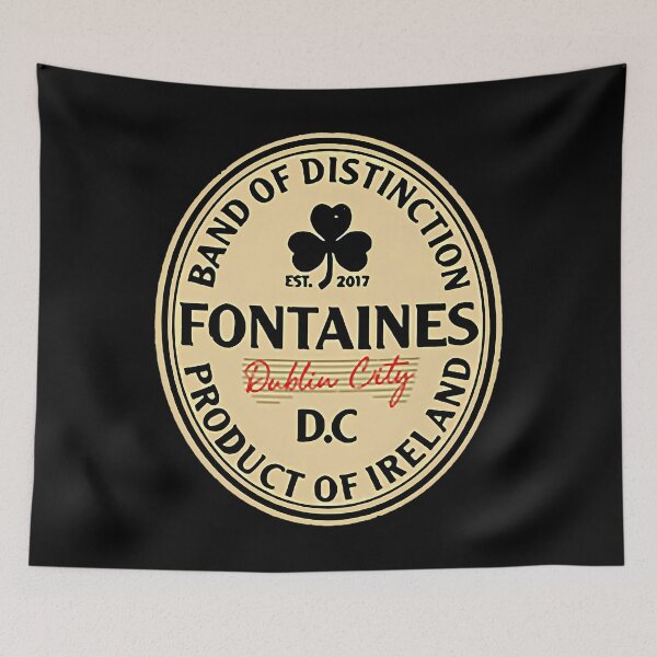 Item preview, Retro Logo Decal Fontaines Band Of Distinction designed and sold by Kailcke.