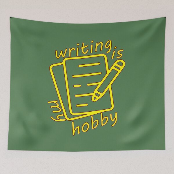 Item preview, writing is my hobby designed and sold by sednalafandy79.
