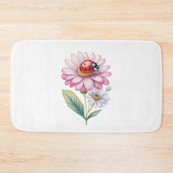 Item preview, Ladybug Botanical Illustration designed and sold by RockitBaby.