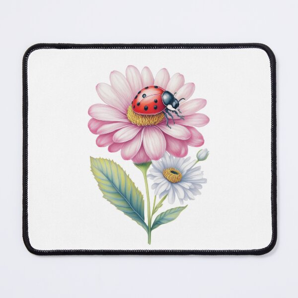 Item preview, Ladybug Botanical Illustration designed and sold by RockitBaby.