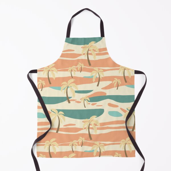 Item preview, Retro Beach with Palms Pattern | Summer designed and sold by UnhingedBird.