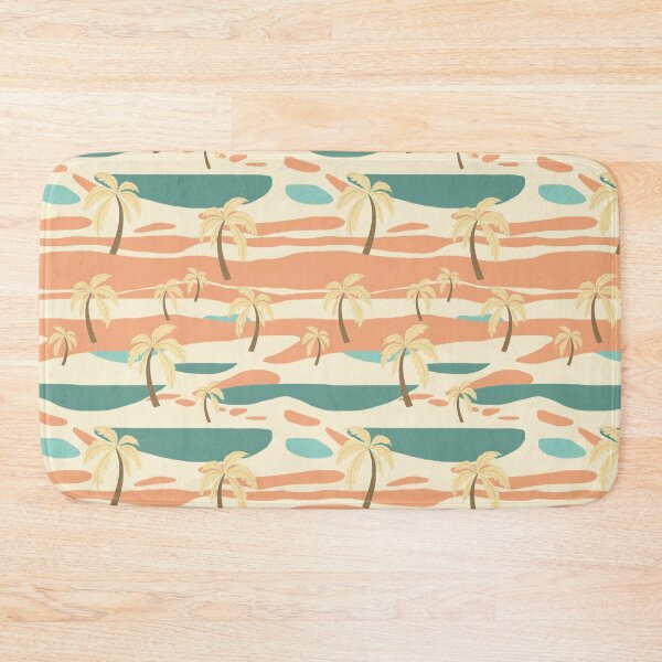 Item preview, Retro Beach with Palms Pattern | Summer designed and sold by UnhingedBird.