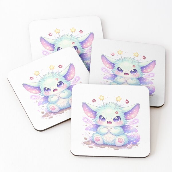 Item preview, Angry Lunari – Cute Fantasy Creature with Big Ears designed and sold by LunariWorld.