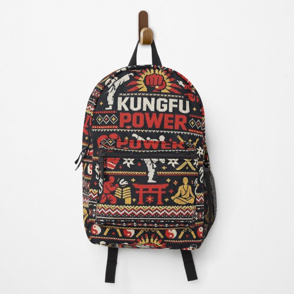 Item preview, Kung Fu Power – Retro Martial Arts Knitting Pattern Design designed and sold by Mauswohn.