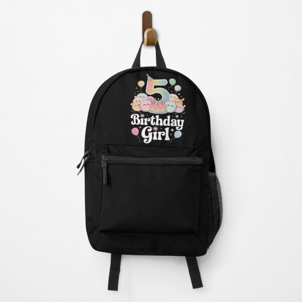 Item preview, Happy Birthday Girl Squish Squad Mallow Girls 5th Birthday  designed and sold by MarkLeedsArt.