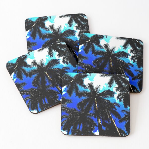 Item preview, Palm trees , Deep Blue designed and sold by DelCrane.