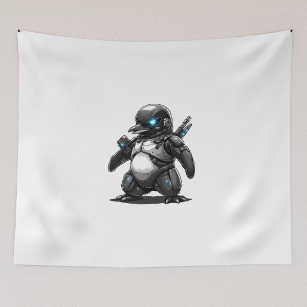 Item preview, 80s RoboPenguin Comic Art designed and sold by owi-art.