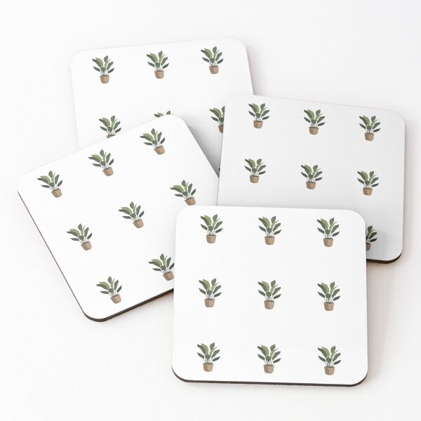 Item preview, Minimal Zamioculcas Plant Art  designed and sold by VeroChaos.