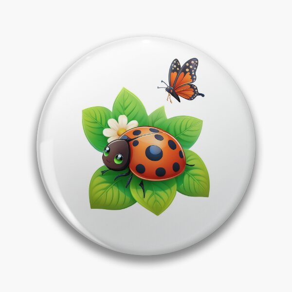 Item preview, Playful Red Ladybug designed and sold by RockitBaby.