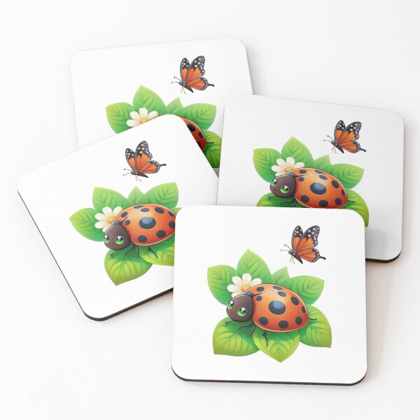 Item preview, Playful Red Ladybug designed and sold by RockitBaby.