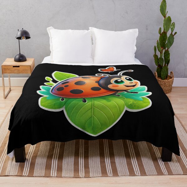 Item preview, Happy Ladybug Bug Art designed and sold by RockitBaby.