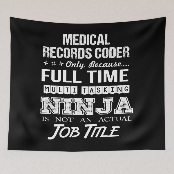 Item preview, Medical Records Coder designed and sold by ginawilliams39.