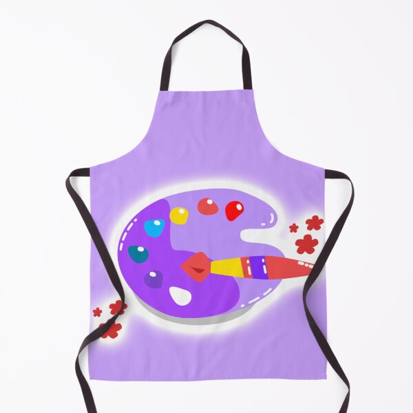 Item preview, Cute Paint Palette Illustration | Colorful Kids Art Supplies Design designed and sold by steekeets.
