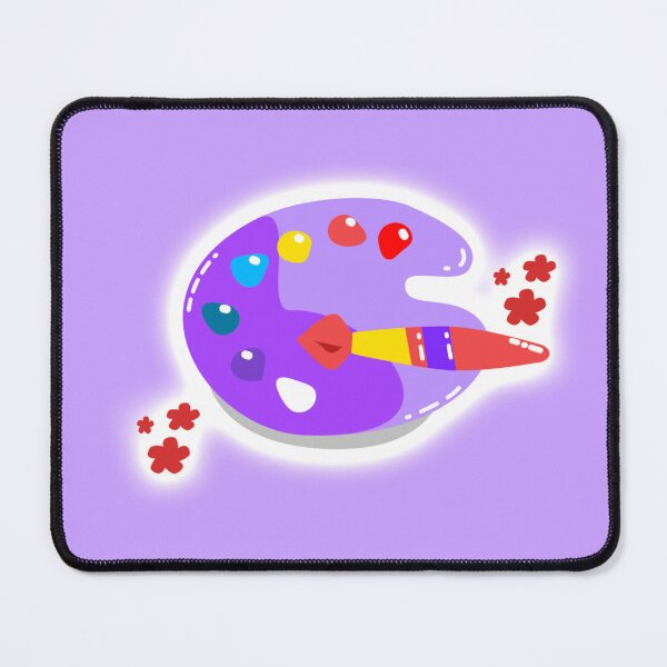 Item preview, Cute Paint Palette Illustration | Colorful Kids Art Supplies Design designed and sold by steekeets.