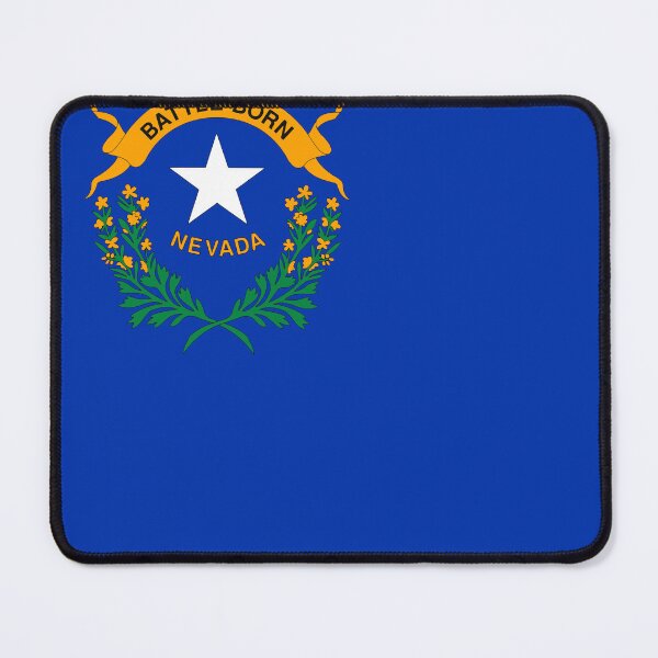 Item preview, Nevada State Flag Clean Design designed and sold by NTGUILTY.