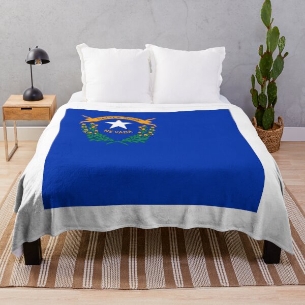 Item preview, Nevada State Flag Clean Design designed and sold by NTGUILTY.