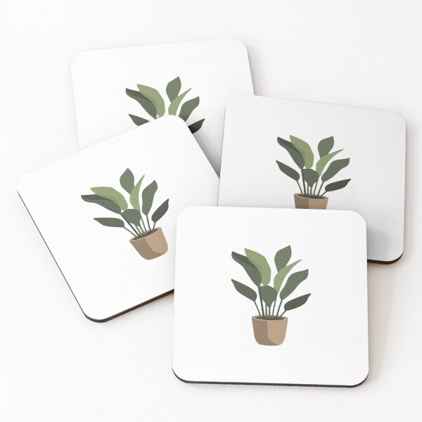 Item preview, Minimal Zamioculcas Plant Art designed and sold by VeroChaos.