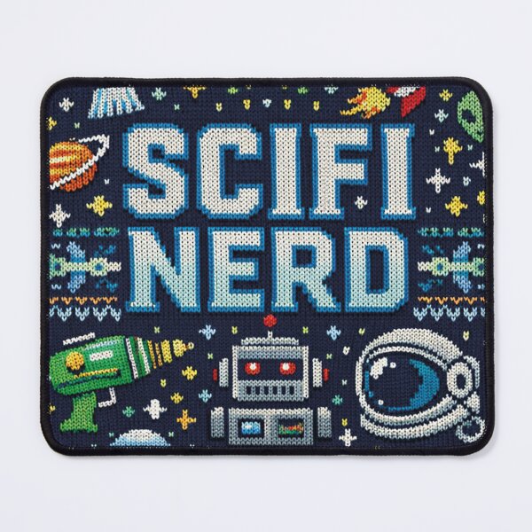 Item preview, Sci-Fi Nerd – Retro Space Knitting Pattern Design designed and sold by Mauswohn.