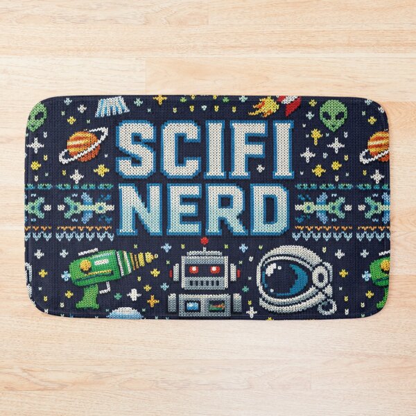 Item preview, Sci-Fi Nerd – Retro Space Knitting Pattern Design designed and sold by Mauswohn.