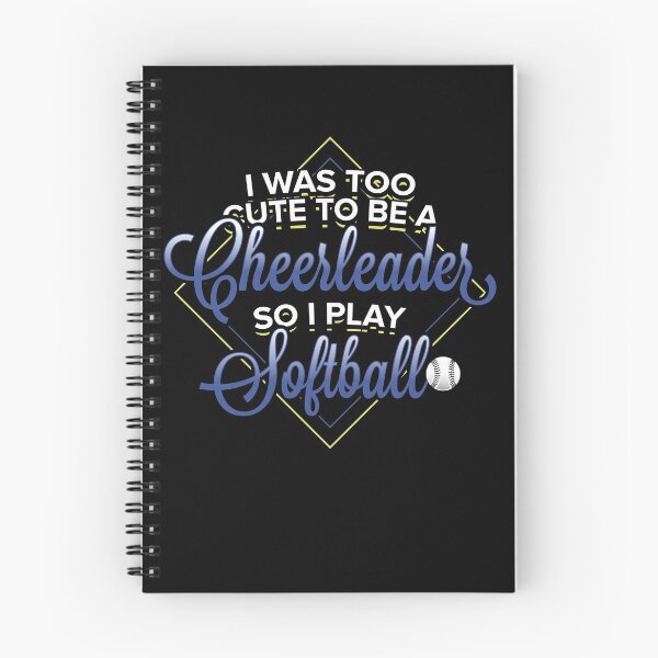 Item preview, Softball meme Gift ideasToo Cute To bea Cheerleader designed and sold by djpraxis.