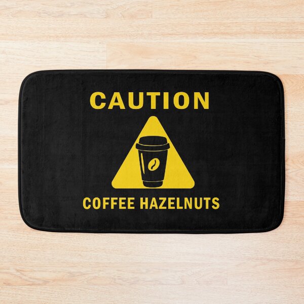 Item preview, Caution Coffee Hazelnuts Caffeine First Message, for Morning designed and sold by Zeus-Studio.