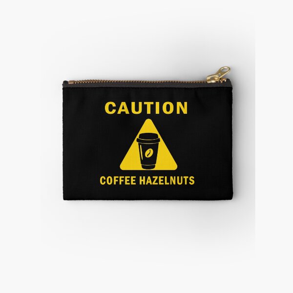 Item preview, Caution Coffee Hazelnuts Caffeine First Message, for Morning designed and sold by Zeus-Studio.