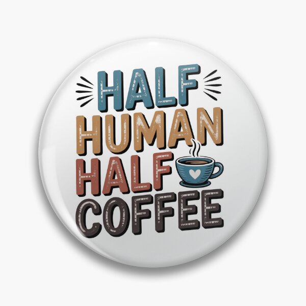 Item preview, Half human half coffee lovers barista style designed and sold by CleanDecor.