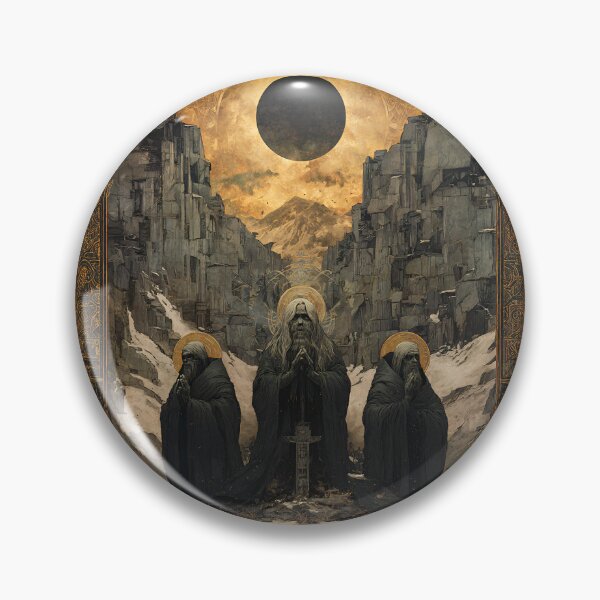 Item preview, Prophets of the Black Sun | Dark Sci-Fi Fantasy and Cosmic Mysticism designed and sold by Stoneflower-Art.