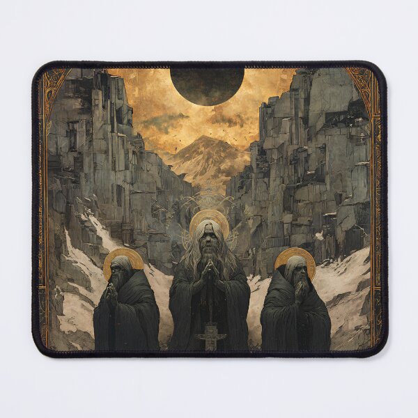Item preview, Prophets of the Black Sun | Dark Sci-Fi Fantasy and Cosmic Mysticism designed and sold by Stoneflower-Art.