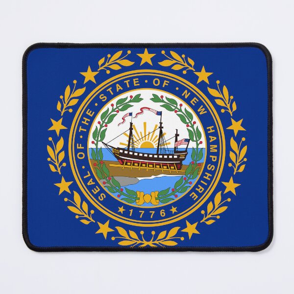 Item preview, New Hampshire State Flag Clean Design designed and sold by NTGUILTY.