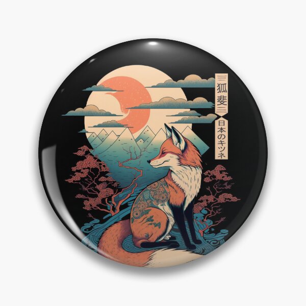 Item preview, Japanese Fox 7 designed and sold by TheSamuraiCat.