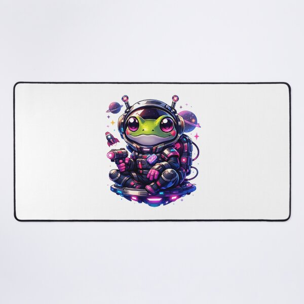 Item preview, Cute Frog Astronaut Space designed and sold by Amr Siam.