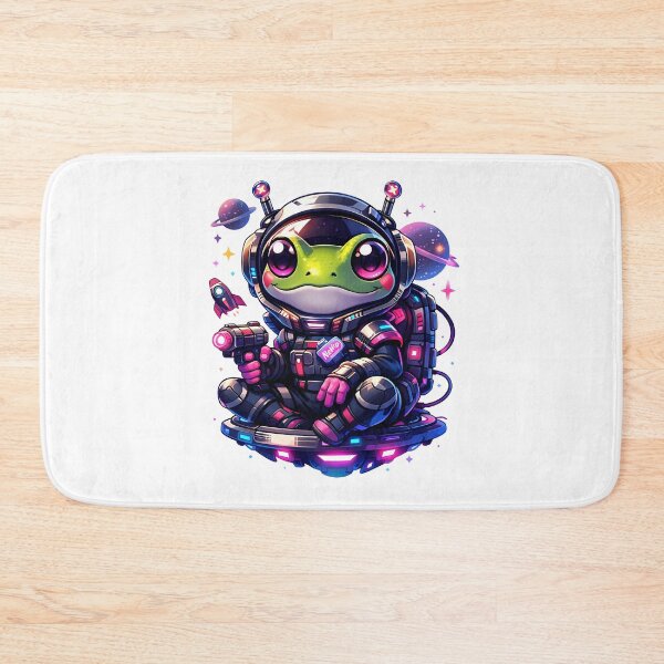 Item preview, Cute Frog Astronaut Space designed and sold by Amr Siam.