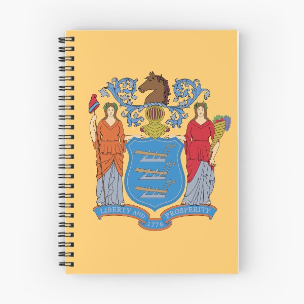 Item preview, New Jersey State Flag Clean Design designed and sold by NTGUILTY.