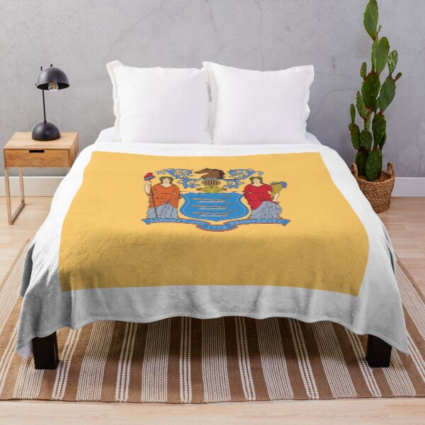 Item preview, New Jersey State Flag Clean Design designed and sold by NTGUILTY.
