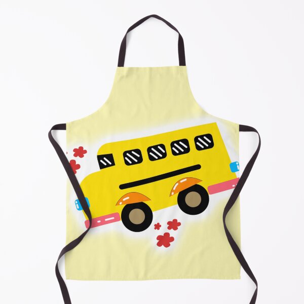 Item preview, Cute Yellow School Bus Illustration | Playful Kids Transport Art designed and sold by steekeets.