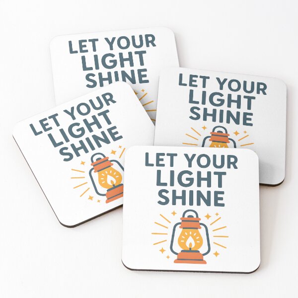Item preview, Let Your Light Shine Inspirational Lantern Design. designed and sold by The-T-In-Retro.