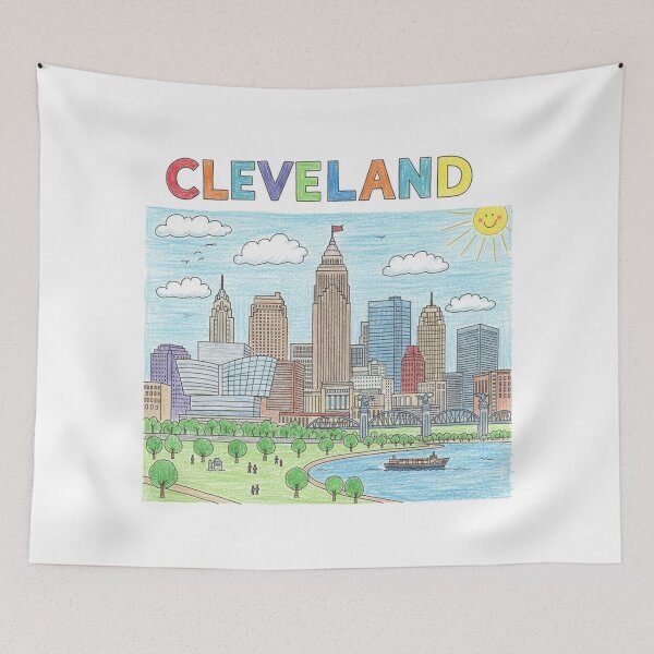 Item preview, Cleveland designed and sold by Trippin-Tito's.