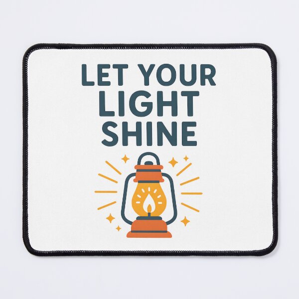 Item preview, Let Your Light Shine Inspirational Lantern Design. designed and sold by The-T-In-Retro.