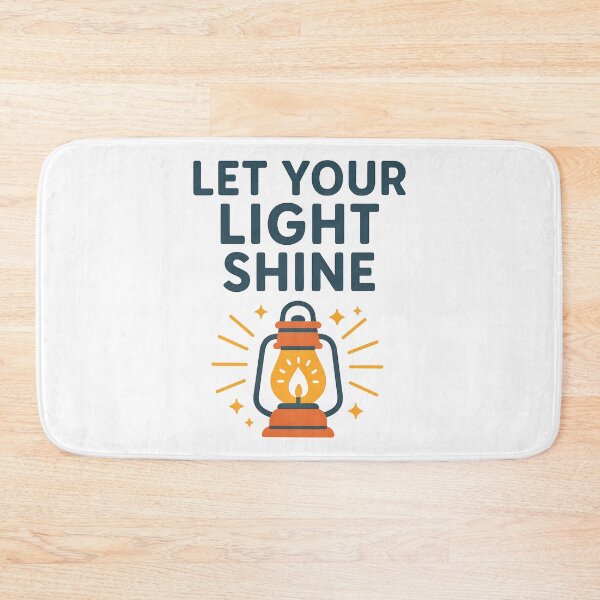 Item preview, Let Your Light Shine Inspirational Lantern Design. designed and sold by The-T-In-Retro.